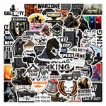 Call of Duty Stickers for Laptop(100 Pcs),Gift for Kids Teens Adults Girl,Cool Game Waterproof Stickers for Water Bottle,Vinyl Stickers for Scrapbook,Journal,Dairy,Skateboard