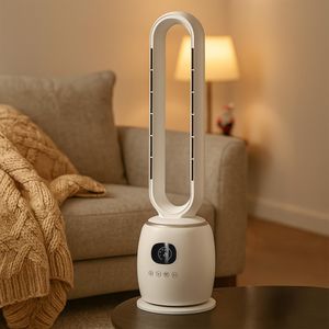 JSH Bladeless Hot & Cool Tower Fan Heater – 2000W