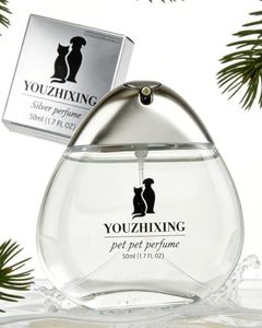 youzhixing Long Lasting Dog Perfume - Woody Forest Scent Pet Cologne for Dogs & Cats, 75% Food-Grade Purified Alcohol Quick-Dry Deodorizer, Safe if Licked, 50ml/1.7oz Glass Bottle with Gift Box