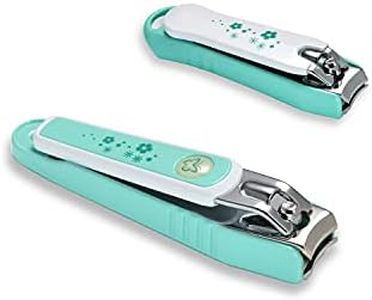 PAFASON Nail Clipper Set with Nail Catcher & Nail File Super Sharp for Fingernail & Toenail Clippers for Men & Women