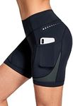 baleaf 4D Padded Bike Shorts Women Cycling Underwear Gel Padding Pockets Grey XL