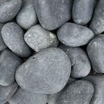 Foodie Puppies Natural Decorative River Pebble Mix Size Grey Stones - (Grey Flint - Pack of 20) for Aquarium/Fish Tank, Garden, Landscaping, Home Decoration, River Rock Art & Plants