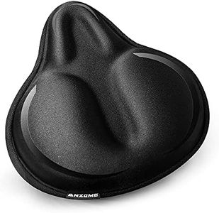 ANZOME Bike Seat Cushion, Wide Gel Bike Seat Cover, Bike Seat Cushion for Women Men Comfort - Fits for Cruiser, Spin, Exercise Bikes and Sunny Health & Fitness Air Bike(New)