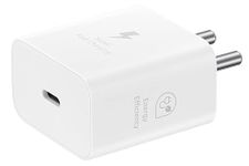 Samsung Original 25W Type-C Travel Adaptor Without Cable 2024 (White)