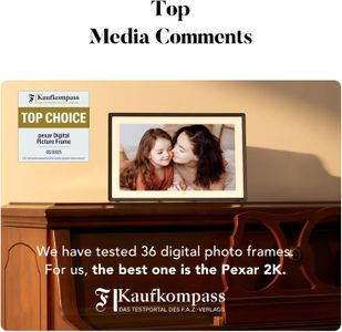 Pexar 11" WiFi Digital Photo Frame – Touchscreen, HD Display