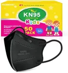 KN95 Masks Disposable for Kids, 100 Pack Individually Wrapped KN95 Masks Children 5 Layer Protection Small Size Breathable Adjustable Mask for Girl and Boy, Mascarillas para Niños