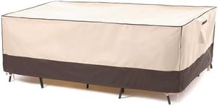 F&J Outdoors Patio Furniture Cover, Waterproof UV Resistant for Table & Chairs Set, 62"Wx42"Dx27.5"H