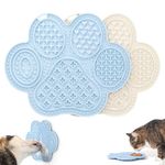 Li & Zhao 2 PCS Dog Lick Mats with Suction Cups - Cat & Puppy Lick Mat - Slow Feeder Dog Enrichment Toys for Yogurt, Peanut Butter, Food Treats