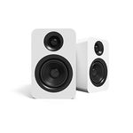 Kanto YU Passive 4" Passive Bookshelf Speakers with 1" Silk Dome Tweeter | External Amplifier Required to Operate | Pair | Matte White