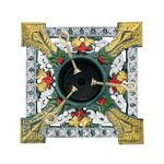 Sungmor Vintage Cast Iron Christmas Tree Stand - Heavy Duty Metal Square Base, Adjustable Bolts for Secure Fit - Holiday Tree Holder for Real Trees, Rustic Xmas Décor, 11.6 x 3.9 Inches