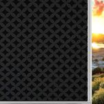 HOMSUN Blackout Window Film, Sun Light Blocking Frosted Privacy Window Cling for Glass, Darkening Window Tint for Day Sleep, UV Blocking Static Cling Window Cover (24 X 100 Inch, Floret Blackout)