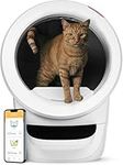 Litter-Robot 4 with Step & Fence by Whisker (White) - Automatic, Self-Cleaning Cat Litter Box, WiFi Enabled, Works with Any Clumping Litter, Complimentary 2-Year WhiskerCare Warranty