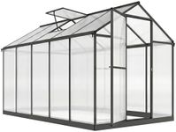 Outsunny 6' x 10' x 6.4' Polycarbon