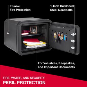 SentrySafe Fireproof Waterproof Safe – Secure Home Storage