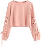 SweatyRocks Women's Casual Lace up 