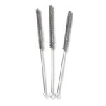 OUTONTRIP 8 Inch Stainless Steel Smoking Pipe Bong Shooter Cleaner Pack of 3, Black.