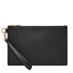 Fossil Women's Wristlet Pouch, Black