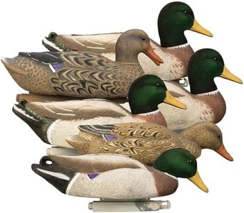 Higdon Outdoors Magnum Mallard Duck Decoys, Flocked Heads