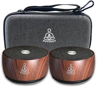 PUVIDJUT Sound Frequency Generator,Meditation Instrument Machine,Tone Device Tools - Solfeggio Frequencies Bath for Yoga, Mindfulness, Vibration System of Chakra, 5 Tones, 3 Timer Modes