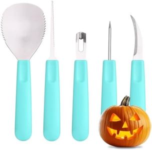 Halloween Pumpkin Carving Kit Case - Complete Pumpkin Carving Set With Saw Pumpkin Carving Knife - Halloween Pumpkin Carving Tools - Multipurpose Pumpkin Kit For Carving Pumpkin And Other Fruits
