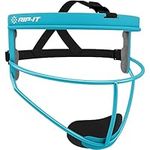 RIP-IT Original Defense Softball Face Mask | Lightweight Protective Softball Fielder's Mask | Adult | Aqua