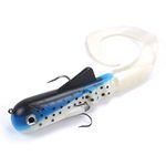 MIZUGIWA 8"/20cm 45g Pike Musky Dawg Fishing Soft Bait Lure,Fishing Tackle (Blue Back White Tail)