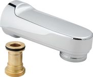 Master Plumber 195D, Diverter Tub Spout Universal Fit, Delta OEM RP17453, Pull Down - Chrome