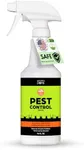 Nature's Dome Eco-Friendly Pest Control Spray – 16 oz – Ant, Roach, Spider, Fly, Flea and Insect Control with Natural Essential Oils – Fast-Acting, Child & Pet Safe for Indoor & Outdoor Use