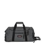 Eastpak Leatherface S + Wheeled Luggage, 55 x 34 x 26 cm, 41 L - Black Denim (Grey)