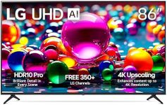 LG 86-Inch Class UHD AI 4K UA77 Ser