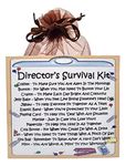 Director's Survival Kit ~ Fun Novelty Gift & Greetings Card Alternative | Birthday Present | Thank You | Director Gift | Personalised Keepsake | Xmas Gift | Secret Santa