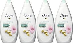 Dove, Body Wash, Pistachio Magnolia - 500ml pack of 4t,Moisturizing