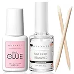 Makartt Nail Glue with Glue Remover