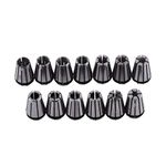 15Pcs Collet Set TOPINCN Er11 Spring Collet Chuck for Cnc Engraving Machine & Milling Lathe Tool