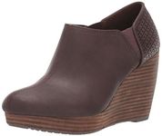 Dr. Scholl's Shoes Women's Harlow Ankle Boot, Dark Brown, 7