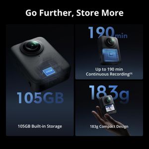 DJI Osmo 360 Action Camera – 8K 360° Video, 1-Inch Sensor, Waterproof