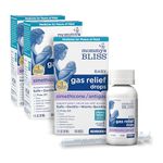 Mommy's Bliss Gas Relief Drops Bottle, Simethicone Drops for Infants, Relieves Stomach Discomfort, Safe & Gentle, Ginger Flavor, 1 Fl Oz (Pack of 3)