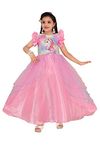 My Lil Princess Girls' Maxi Dress Pink Unicorn Gown_26_5-6 Years