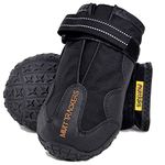 Muttluks, Mutt Trackers All-Season Dog Boots with Rubber Soles for Summer or Winter Weather - 2 Boots