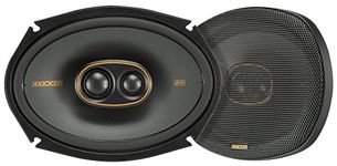 Kicker 51KSC69304 KS-Series 6x9 3-Way Speakers with 1" and.75" Tweeters, 4-Ohm, Pair