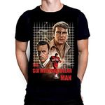 Wild Star Hearts Six Million Dollar Man Mens Black T Shirt Sci-Fi Horror Halloween Fashion Rick Melton Movie Poster Tshirt (as1, Alpha, l, Regular, Regular)