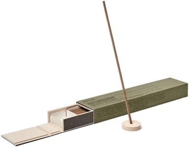 Aesop Sarashina Aromatique Incense | Dry, Woody Notes of Sandalwood and Spices | with Kanuma Pumice Holder | 33 Sticks