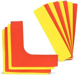 Get Out! Tennis Court Line Boundary Markers, Pickleball Court Spot Markers for Kids, Basketball Training Equipment