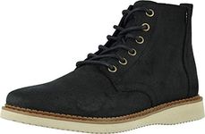 TOMS Men Porter Slouch Boots, Black (Black 000), 6.5 UK