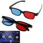 2Pcs Red and Blue 3D Glasses Univer