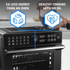 Bridge Pro 30L Air Fryer Oven – Large Capacity Countertop Cooker