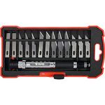 Yato YT-75140 Wood Carving Knife Set|Precision Knives|Rubber cap|13 Blades made of T10 Steel Set|Power Tools|Industrial Tools|Cutting Tools|Professional|Hardness at HRC 60 level