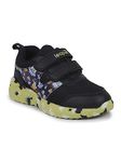 Liberty Leap7x Kids NITKID-1 Black Sports Non Lacing Shoes (1 UK)