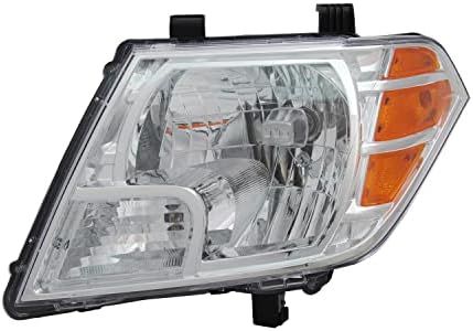 TYC 20-9080-00 Replacement Driver Side Head Lamp for Nissan Frontier