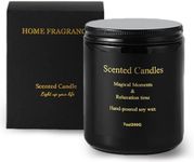 Scented Candle, 7 Oz (200 ml) - Natural Soy Wax Aromatherapy Jar Candle with 30-Hour Burn Time - Ideal Home Fragrance - Perfect Gifts for Men and Women (Lavender)